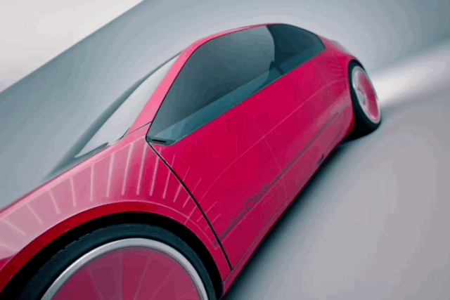 BMW's 'Dee' is the color-changing car of the future