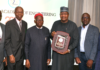 Danbatta Lifts Platinum Award for NCC’s Performance