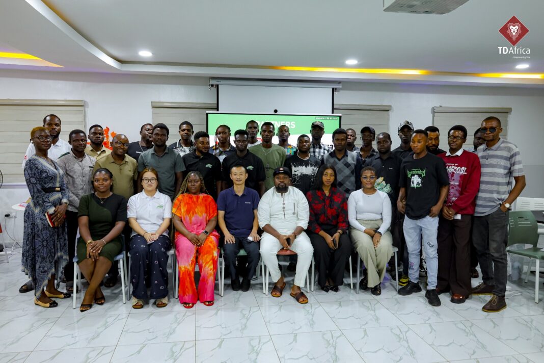 Participants at TD event